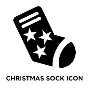 圣誕樹圖標(biāo)矢量隔離在白色背景上, 標(biāo)志的圣誕樹標(biāo)志概念在透明背景下, 填充黑色符號