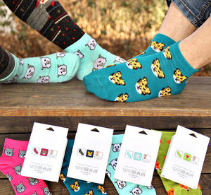 【韓國夏季新款老虎小熊卡通盒裝情侶男女式船襪 可愛情侶襪批發(fā)】價(jià)格_廠家_圖片 -